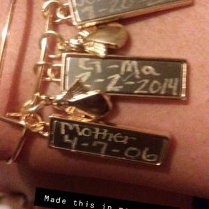 Customized engraved bangles